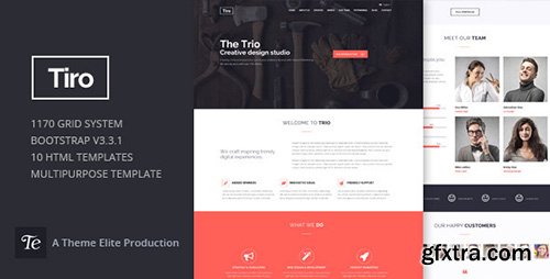 ThemeForest - Trio - Bootstrap Responsive Multipurpose Template - RIP