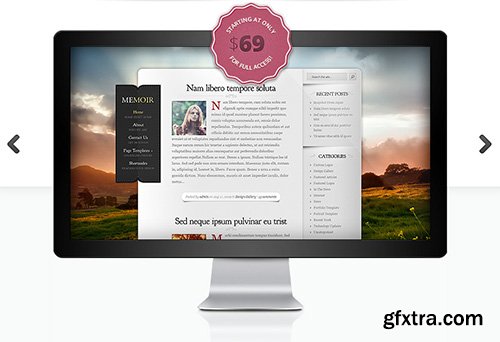 ElegantThemes - Memoir v3.8 - WordPress Theme