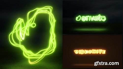 Videohive Light Painting Logo 11047695