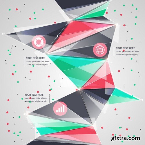 Stock Vectors - Business Infographic 9, 25xEPS