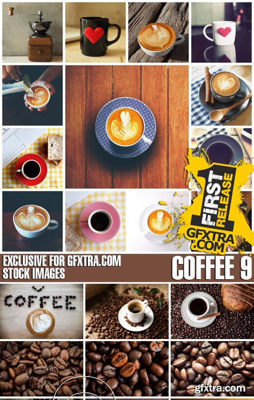 Stock Photos - Coffee 9, 25xJPG