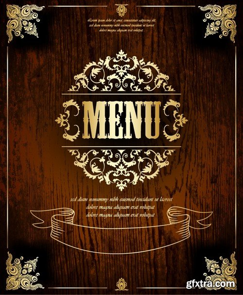 Stock Vectors - Menu Mix 14, 25xEPS