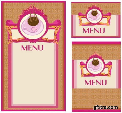 Stock Vectors - Menu Mix 14, 25xEPS