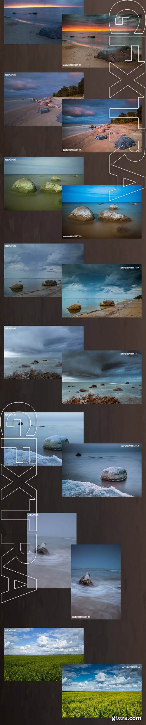 14 Modern Landscape Lightroom Preset - CM 251608