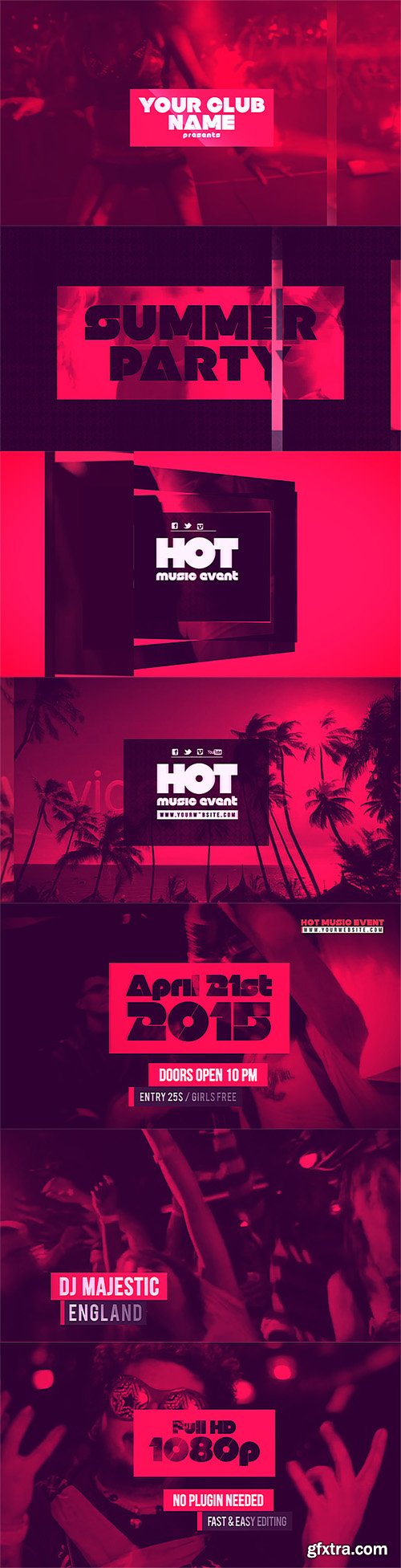 Videohive Hot Music Event 10912637