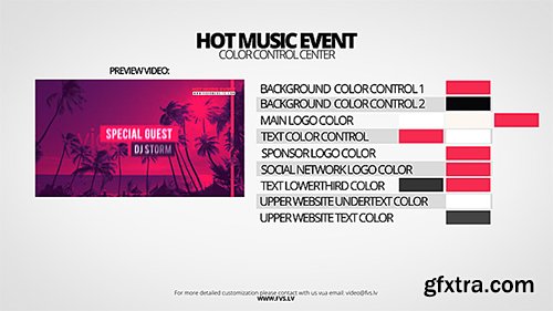 Videohive Hot Music Event 10912637