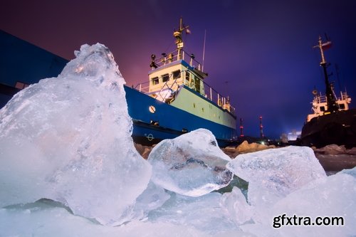 Collection icebreaker Arctic ice drift icebreaker ship for ice iceberg north 25 HQ Jpeg