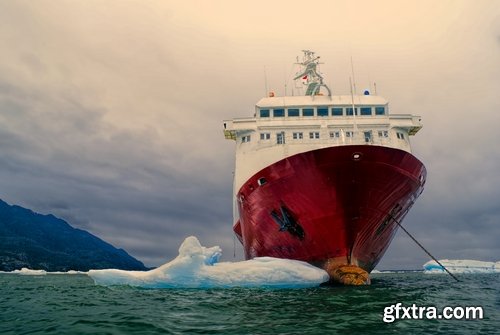 Collection icebreaker Arctic ice drift icebreaker ship for ice iceberg north 25 HQ Jpeg