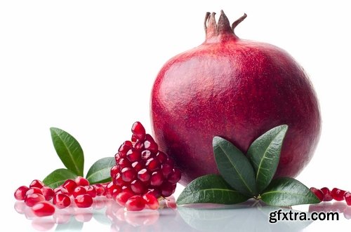 Collection pomegranate juice garnet seed vitamin set 25 HQ Jpeg