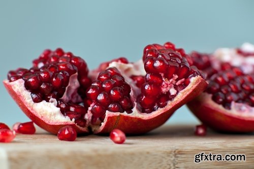 Collection pomegranate juice garnet seed vitamin set 25 HQ Jpeg