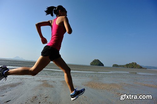 Stock Photos - Sporty girls 2, 25xJPG