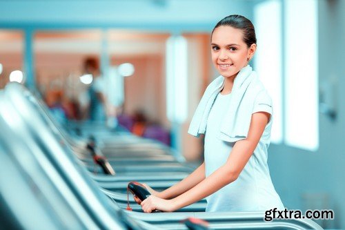 Stock Photos - Sporty girls 2, 25xJPG