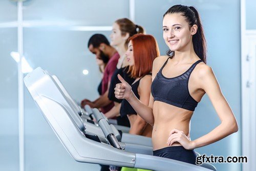 Stock Photos - Sporty girls 2, 25xJPG