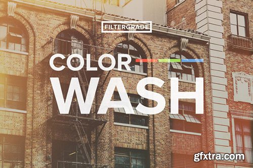 CreativeMarket ColorWash Faded Photoshop Actions 239821