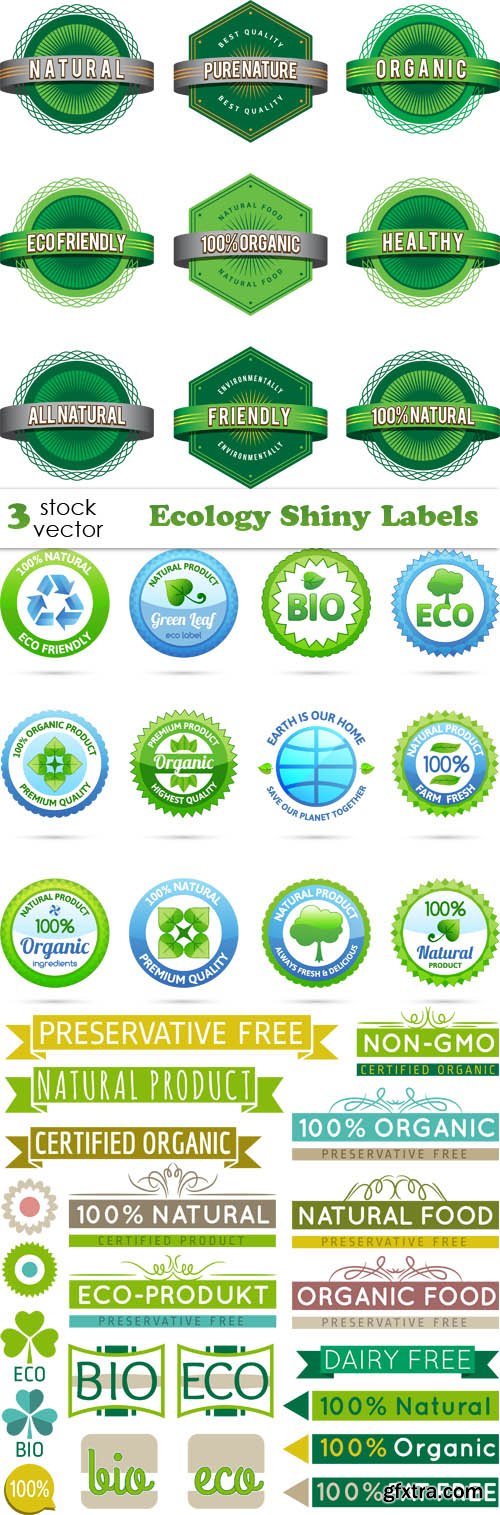 Vectors - Ecology Shiny Labels