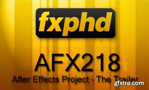 AFX218 After Effects Project The Trailer