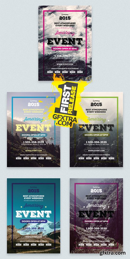 CM - Event Poster Template 250797