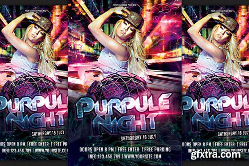 Purpule Night Party