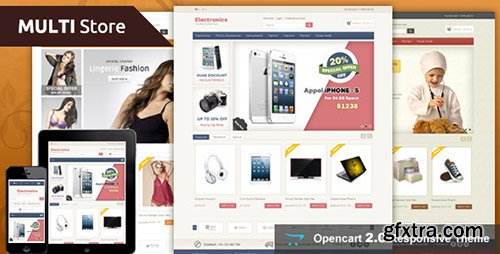 ThemeForest - Multi Store - Opencart Responsive Theme