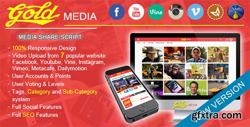 CodeCanyon - Gold MEDIA v1.8