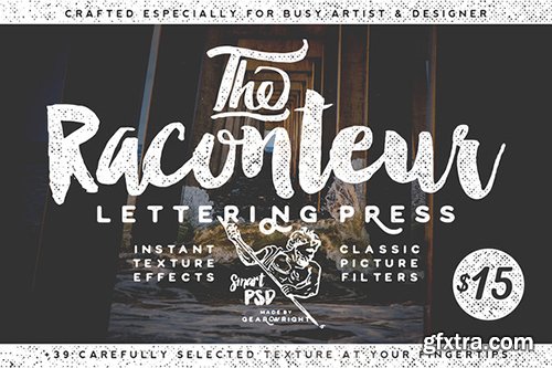 CreativeMarket Raconteur Lettering Press 191185