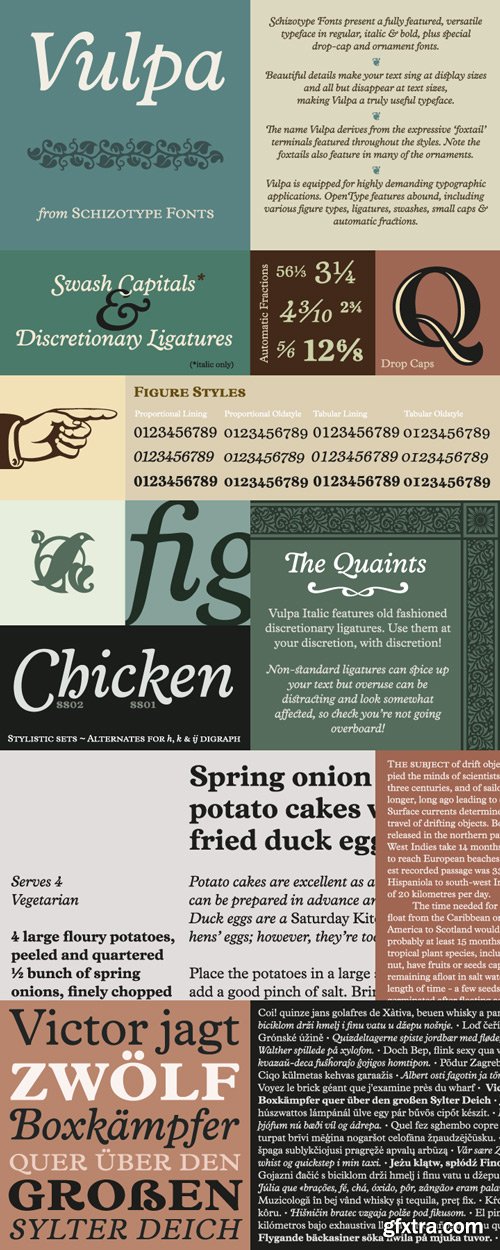 Vulpa Font Family $90