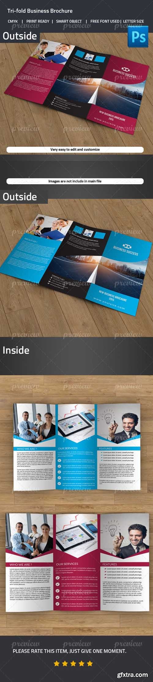 Trifold Brochure Corporate 4016