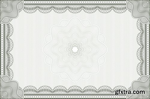 Stock Vectors - Guilloche Elements 3, 25xEPS