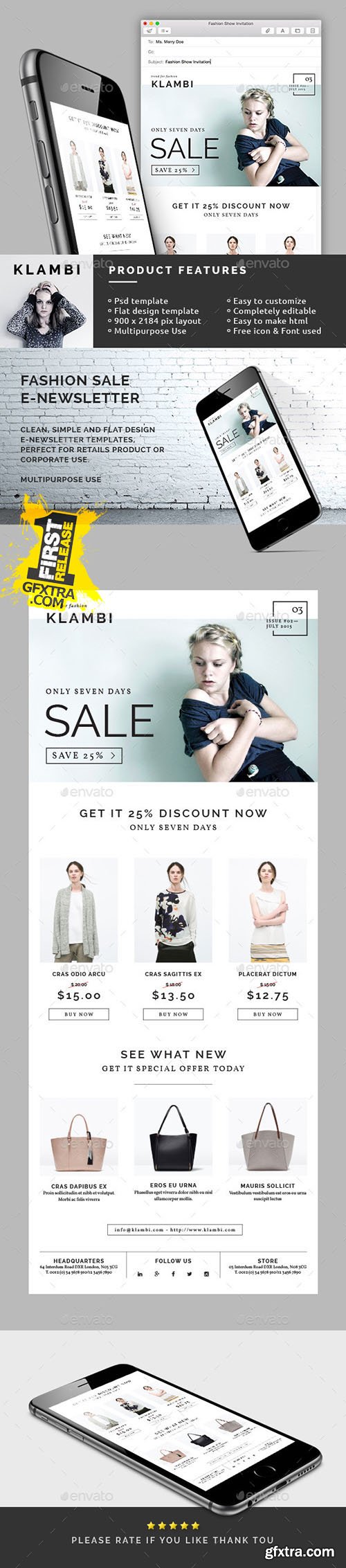 GraphicRiver Fashion Sale E-Newsletter 11255438