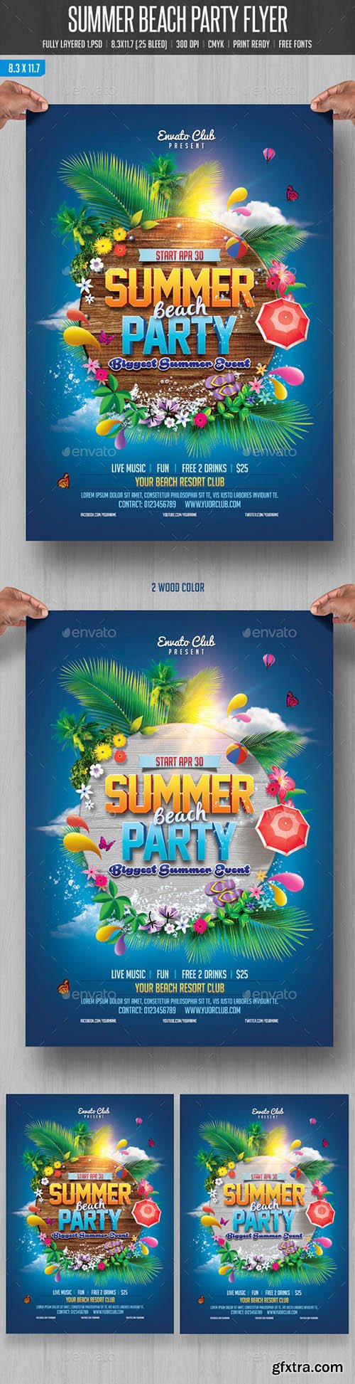 GraphicRiver - Summer Beach Party 10880683