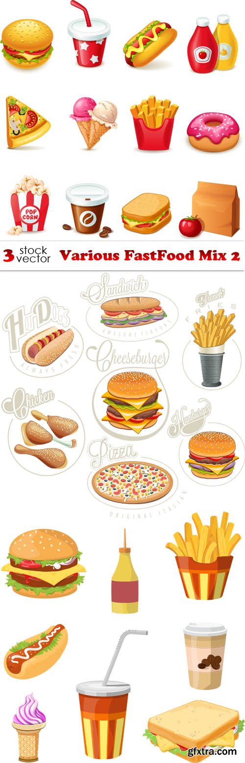 Vectors - Various FastFood Mix 2