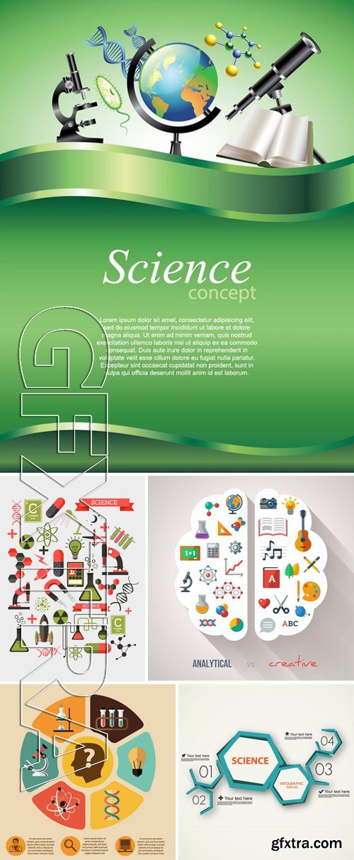 Stock Vectors - Science Concept 11