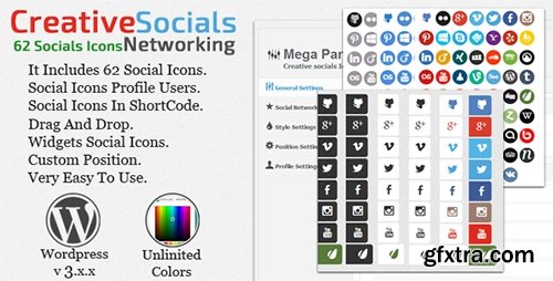 CodeCanyon - Creative socials v1.0