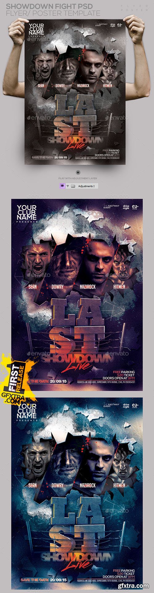 GraphicRiver Showdown Fight PSD Flyer / Poster