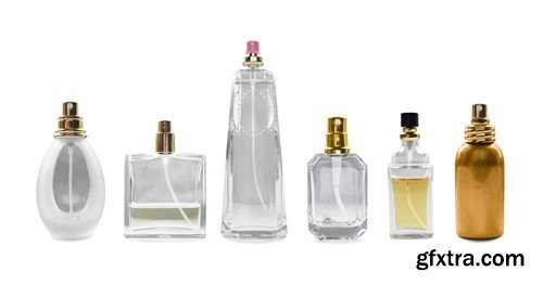 Stock Photos - Beautiful bottle of perfume