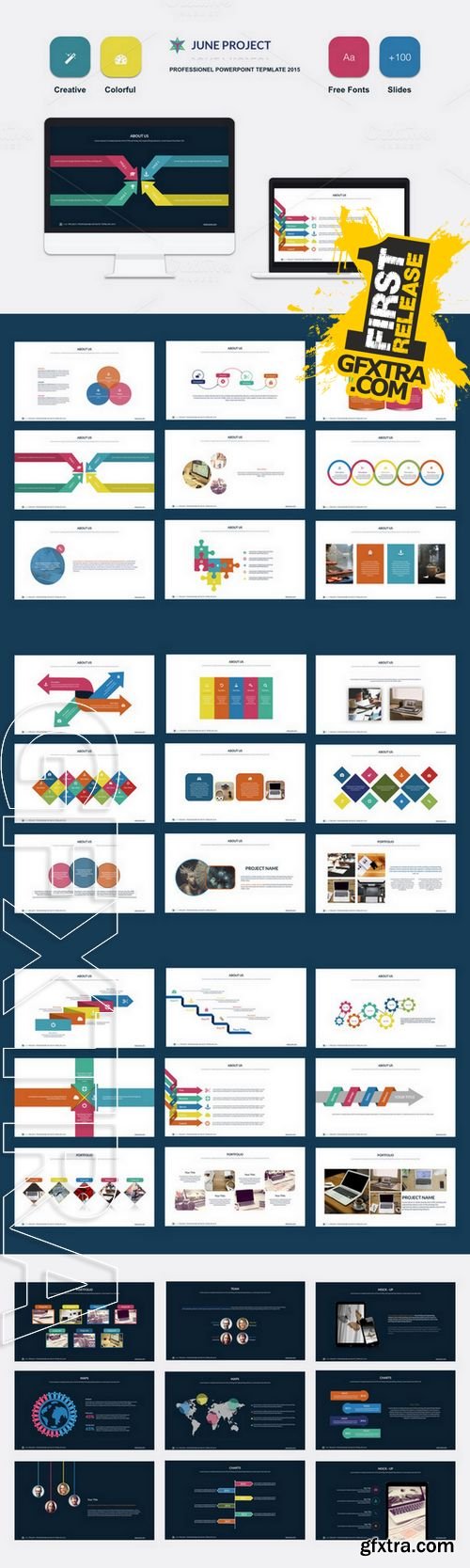 June Powerpoint Template - CM 255873