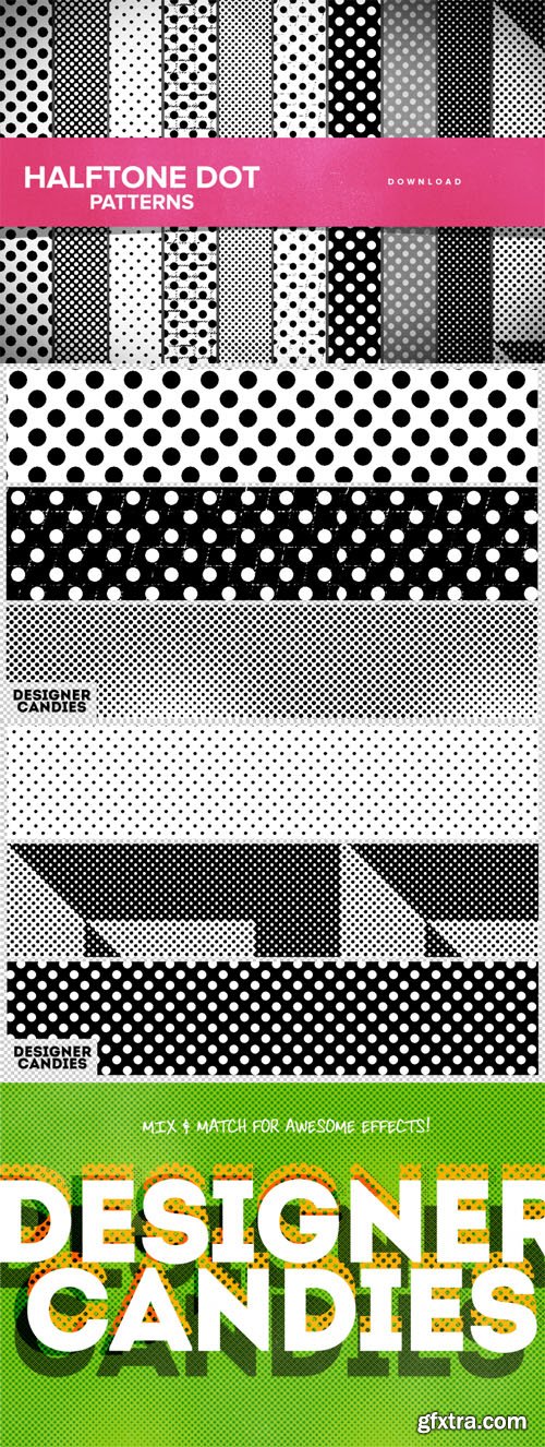 Halftone Dot Photoshop Patterns