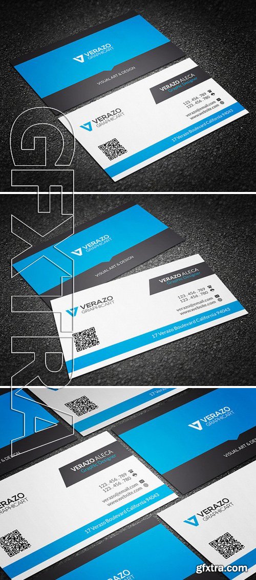 CM - Clean Corporate Business Card