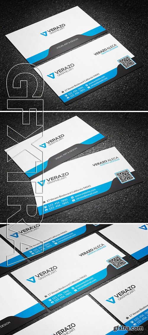 CM79964 - Clean Corporate Business Card 3