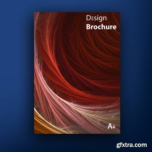 Collection of vector image brochure flyer banner #2-25 Eps