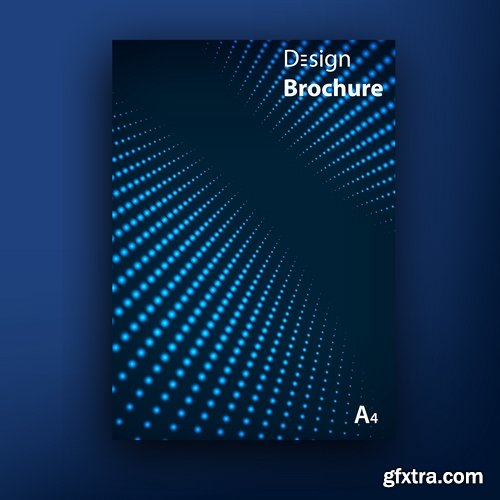 Collection of vector image brochure flyer banner #2-25 Eps