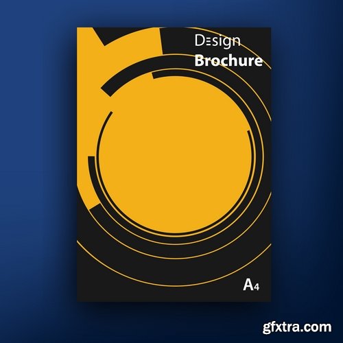 Collection of vector image brochure flyer banner #2-25 Eps