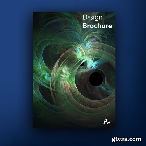 Collection of vector image brochure flyer banner #2-25 Eps