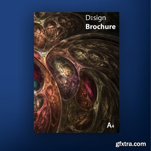 Collection of vector image brochure flyer banner #2-25 Eps