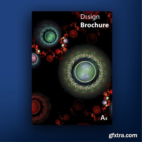 Collection of vector image brochure flyer banner #2-25 Eps