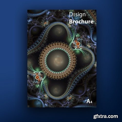 Collection of vector image brochure flyer banner #2-25 Eps