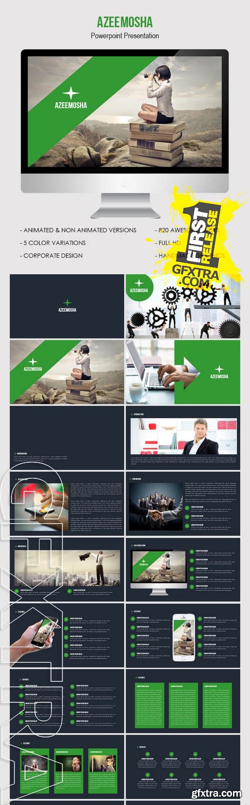 Azeemosha - Powerpoint Presentation Template - GraphicRiver 9807078