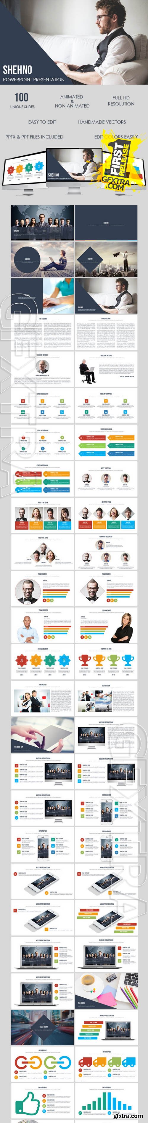 Shehno - Multipurpose Presentation Template - GraphicRiver 9902872