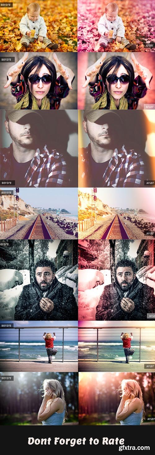 GraphicRiver - 12 Light Leak Presets 6252376