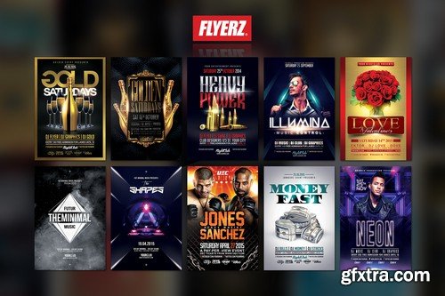 CM - 100 FLYERS BUNDLE + 20 FREEBIES